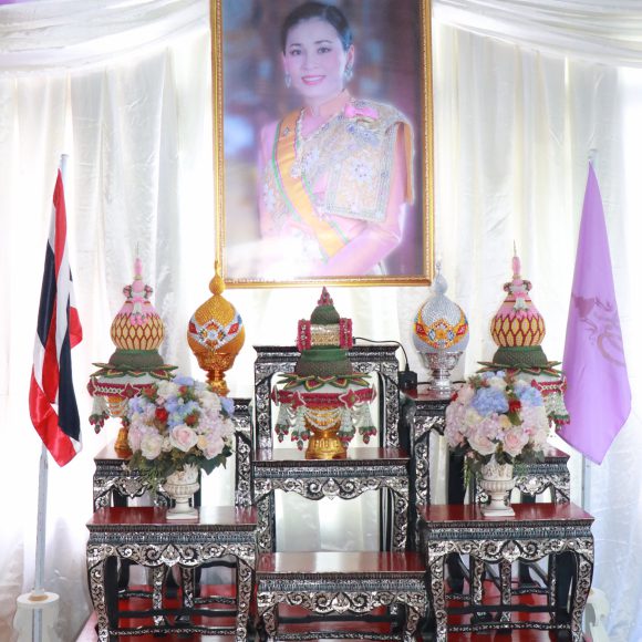 จุดลงนามถวายพระพร ณ วัดใหม่ทองเสน